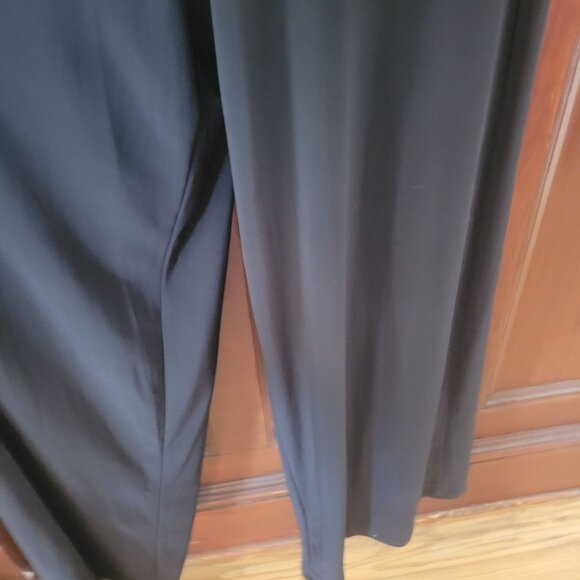 MSK Black RhinestoneTrim Jumpsuit Pantsuit size M NWT - Picture 7 of 9